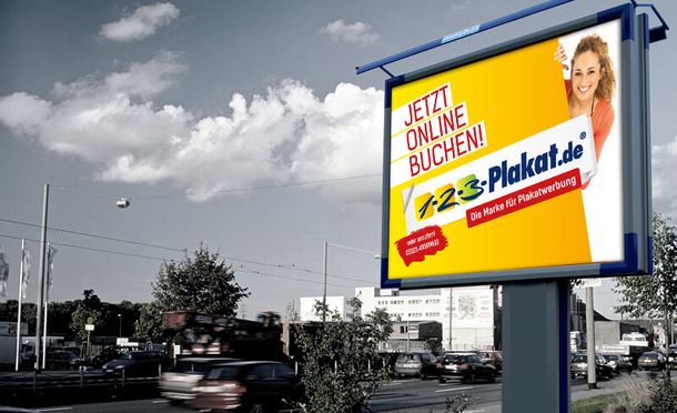 City Star - eine Variante der Großflächenplakate